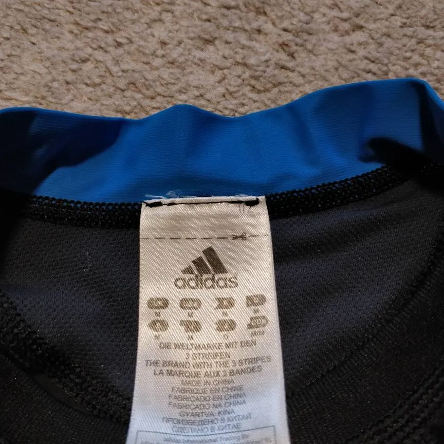 Black Adidas Compression Shirt photo 4