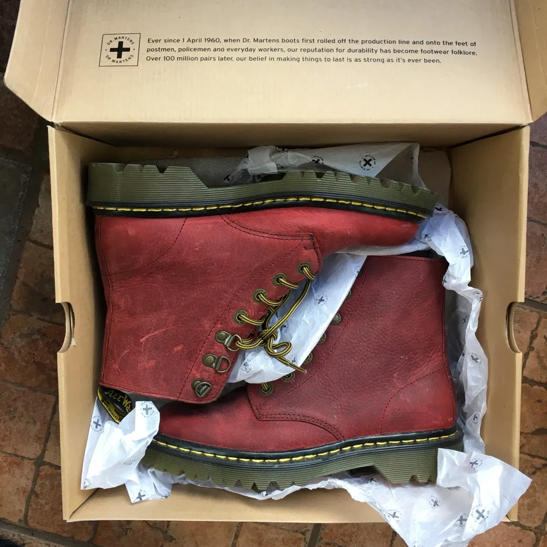 Doc Martens Boots - Luana red photo 10