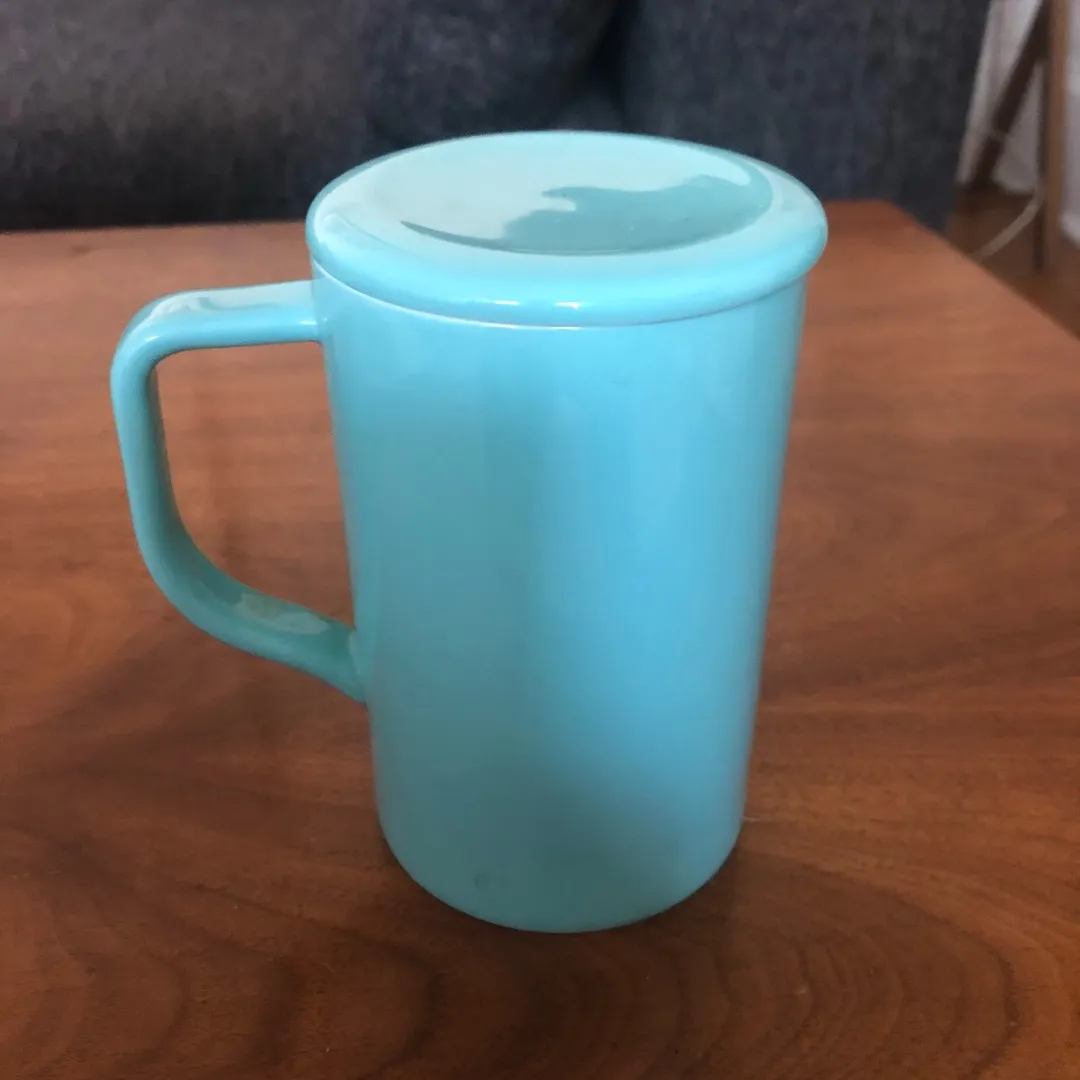 David’s Tea Mug With Lid photo 1