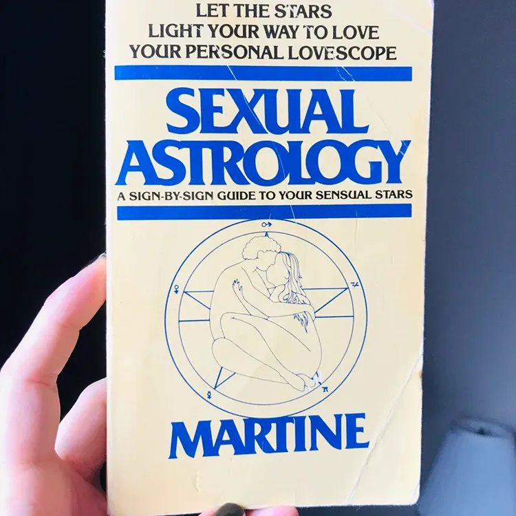 Vintage 1976 Sexual Astrology Book photo 1