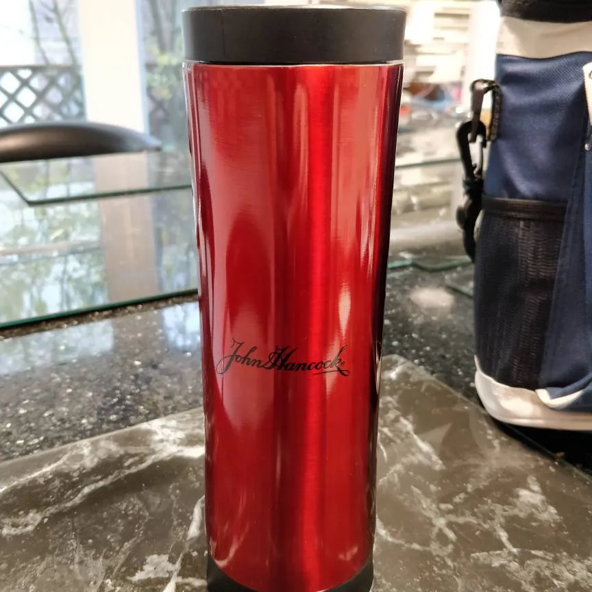 Red Travel Coffee Mug photo 1