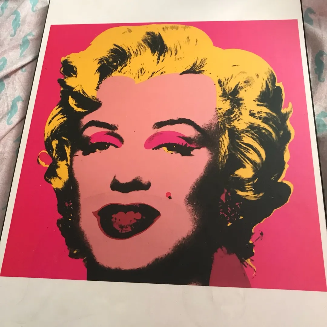 Plaqued Marilyn Pop Art photo 1