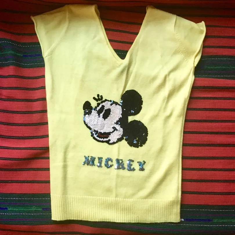 Sequins Mickey Sweater photo 1