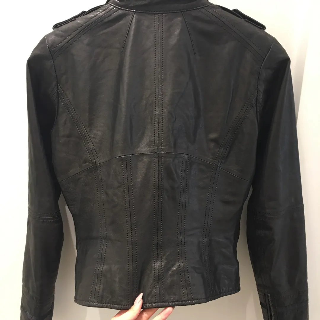 Danier Motto Genuine Leather Jacket photo 5