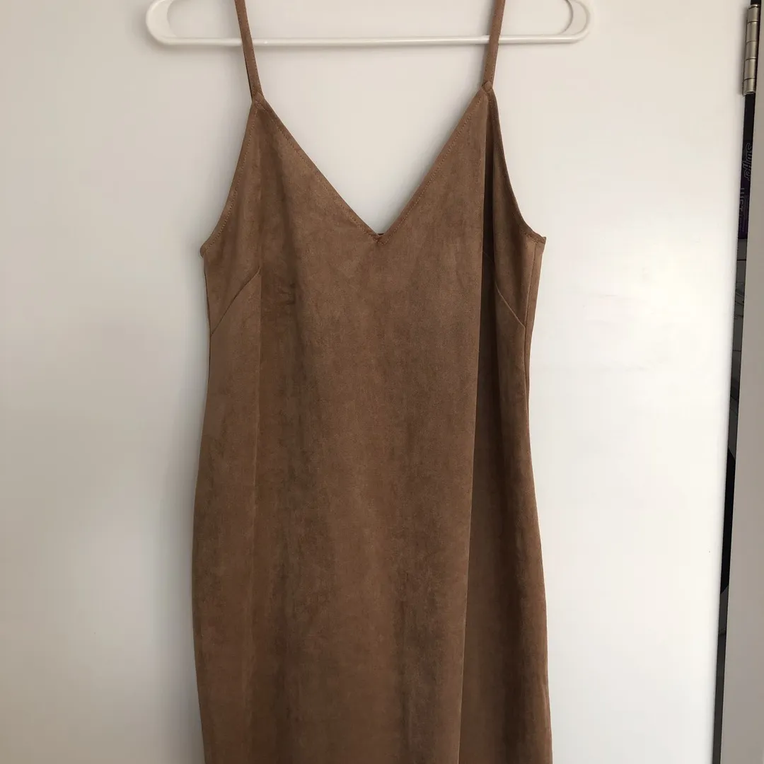 Wilfred Free Suede Dress Size Small photo 1