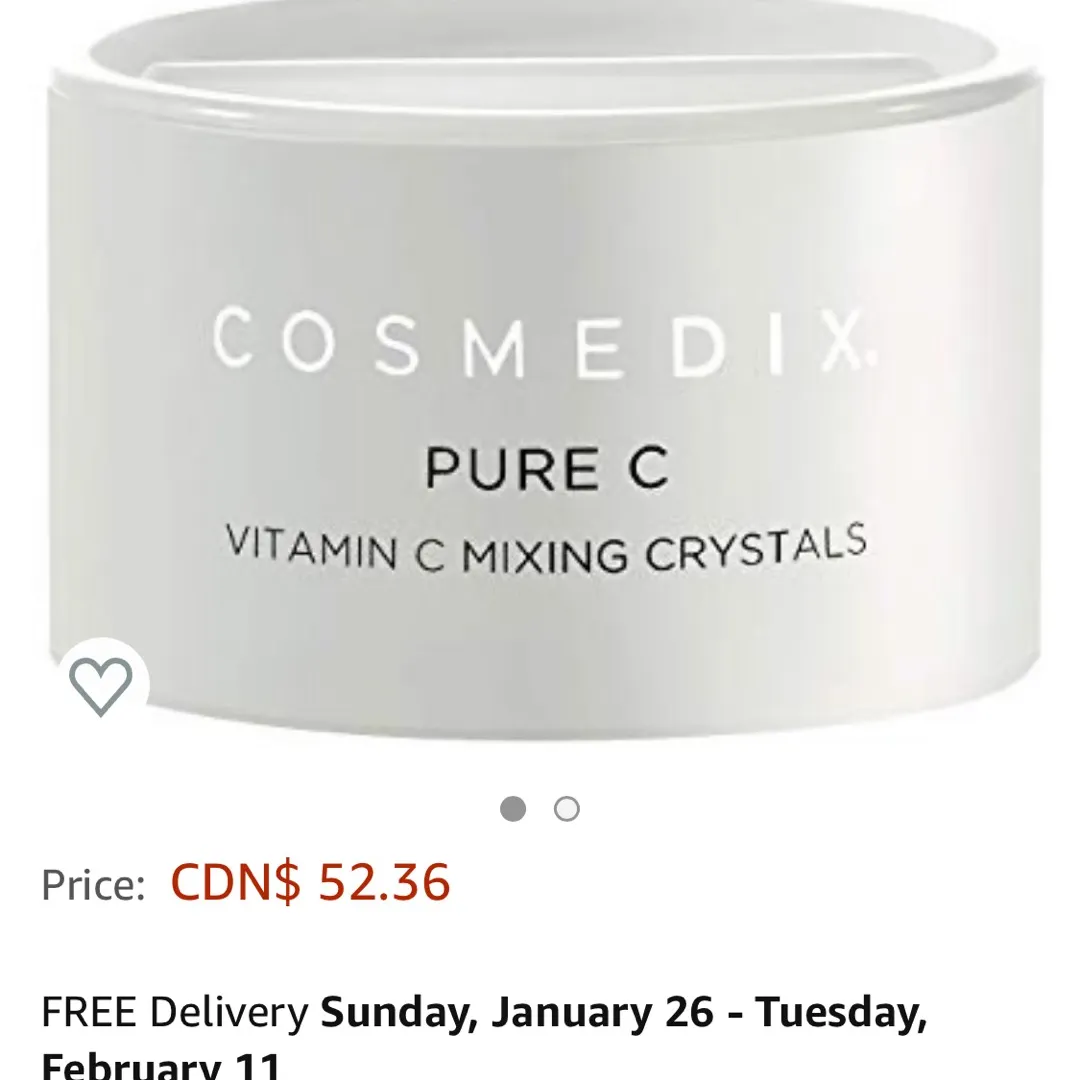 Cosmetix Vitamin C Crystals BNIB - photo 1