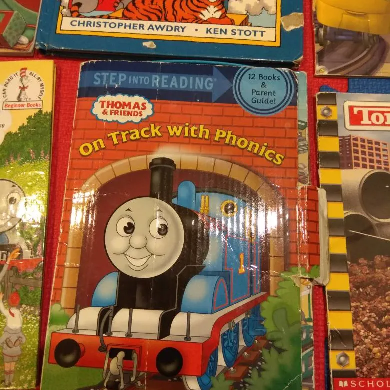Thomas And A Few Truck/Train Related Books For Toddlers. photo 3