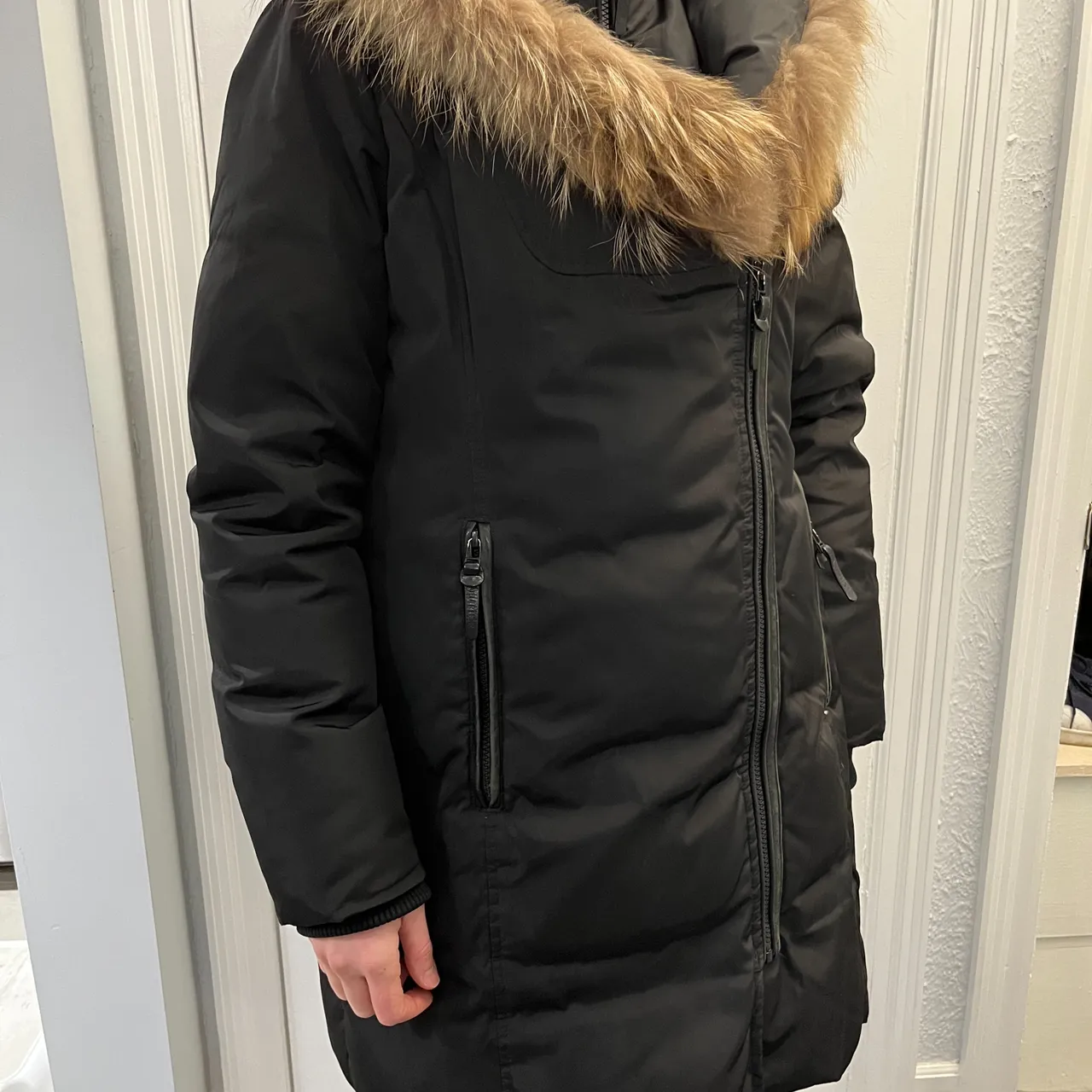 Warm winter coat size L photo 1