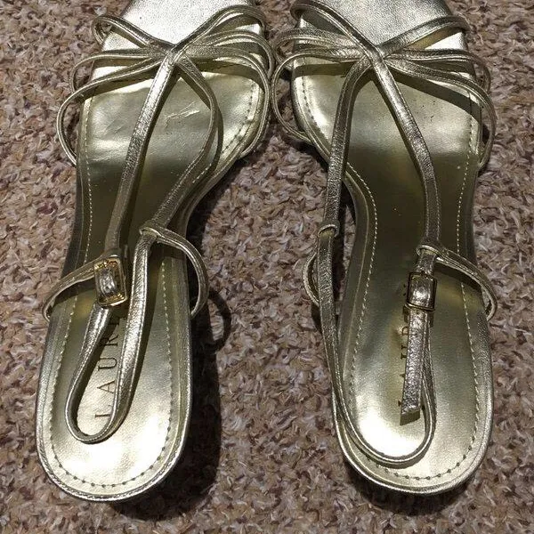 Ralph Lauren Sling Sandal Size 6 1/2 M photo 1