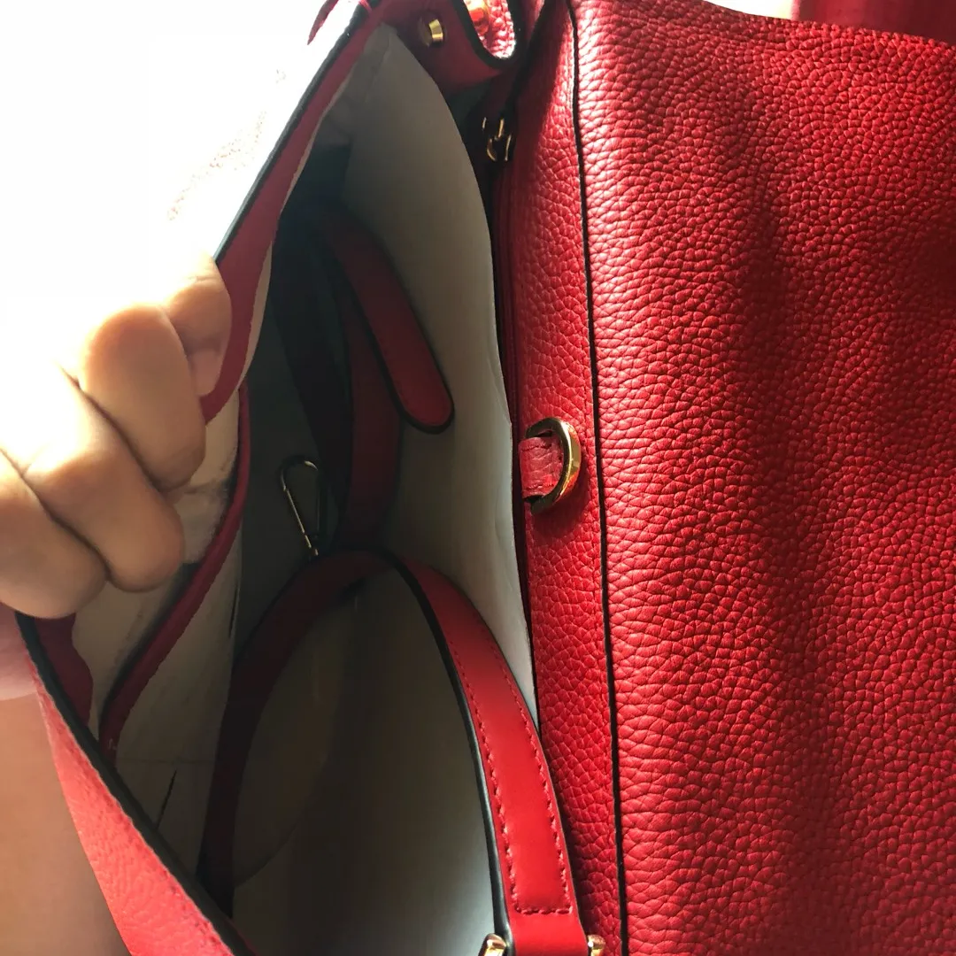 Red Michael Kors Handbag photo 4