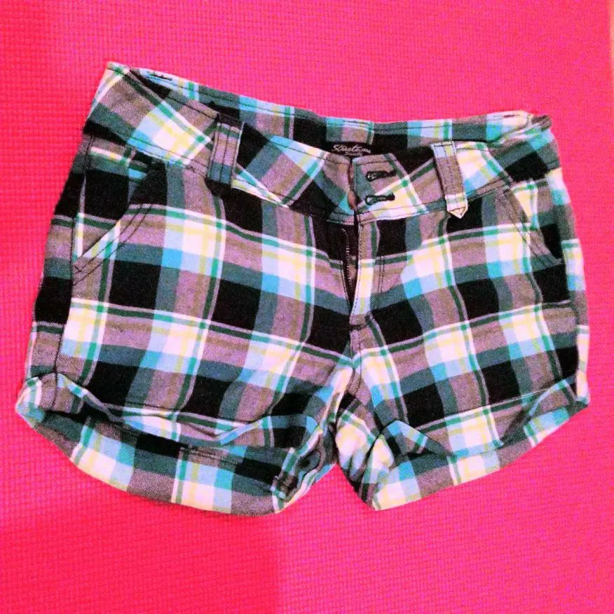 Plaid Shorts, Size 7 photo 1