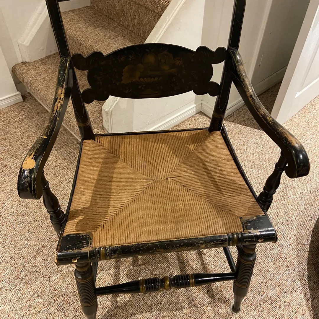 Original 19th century Hitchcock Chair. photo 1