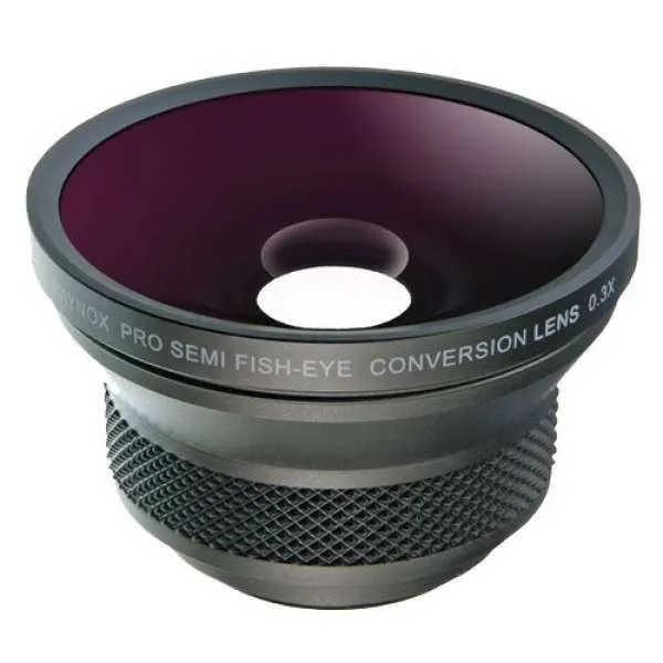 Raynox Semi Fish-Eye Conversion Lens (0.3x, 37mm) Wide-Angle ... photo 1