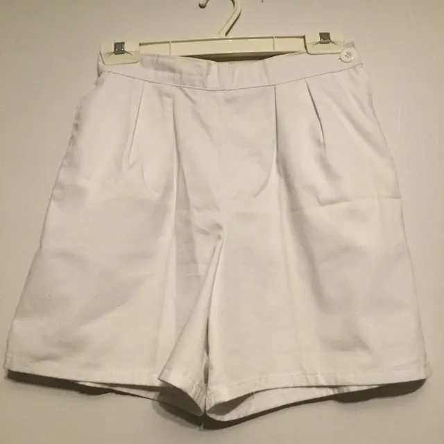 Vintage White High Waisted Shorts photo 1