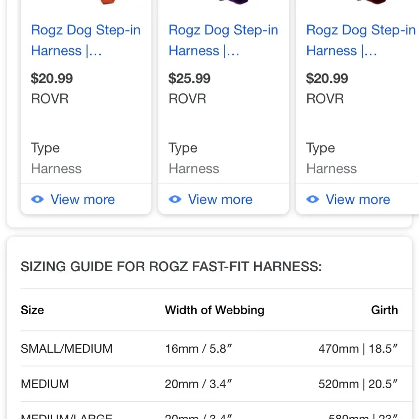 Rogz Large Dog Harness photo 5
