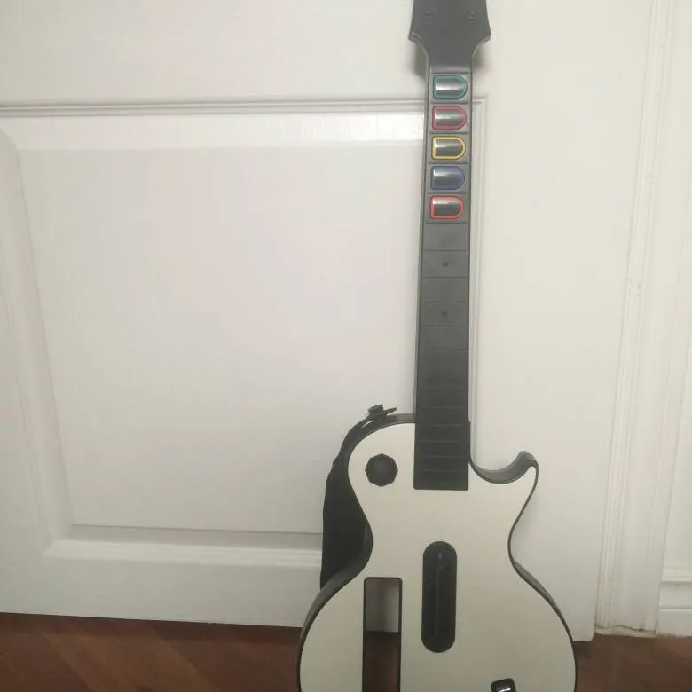 Wii Guitar Hero Rock Band Guitar photo 1