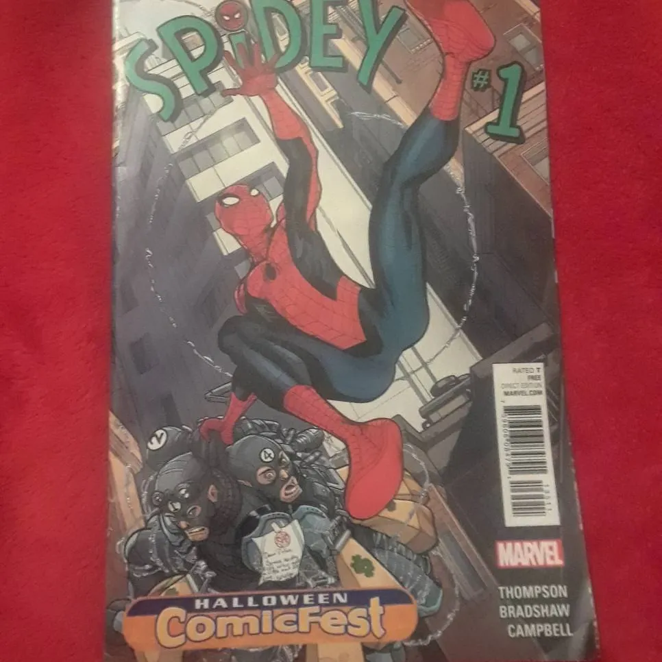 Spider-Like Hero Guy Comic Book photo 1