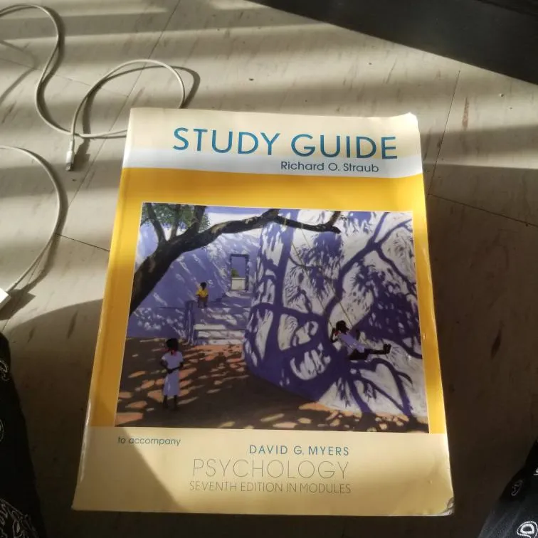 Study Guide Psychology photo 1