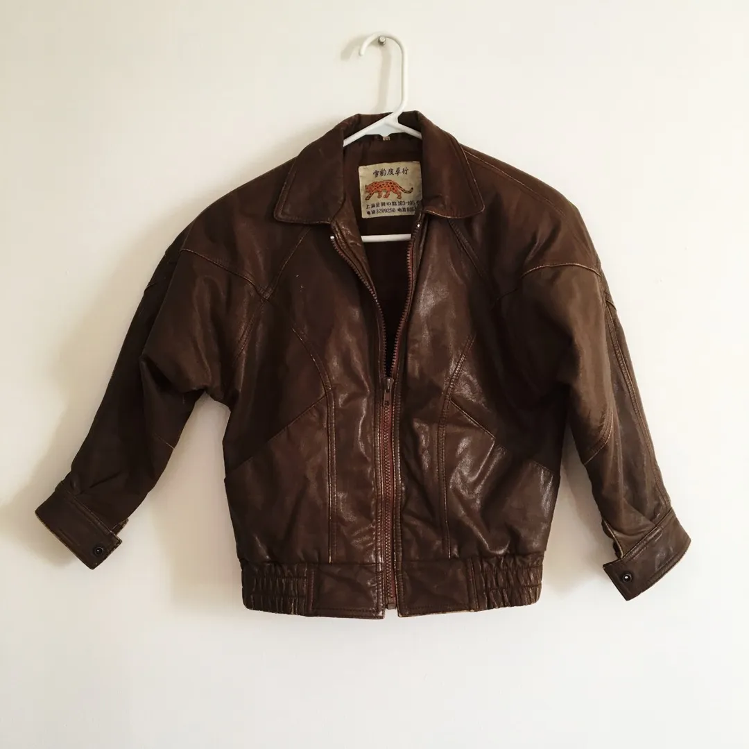 Genuine Leather Jacket XS photo 1