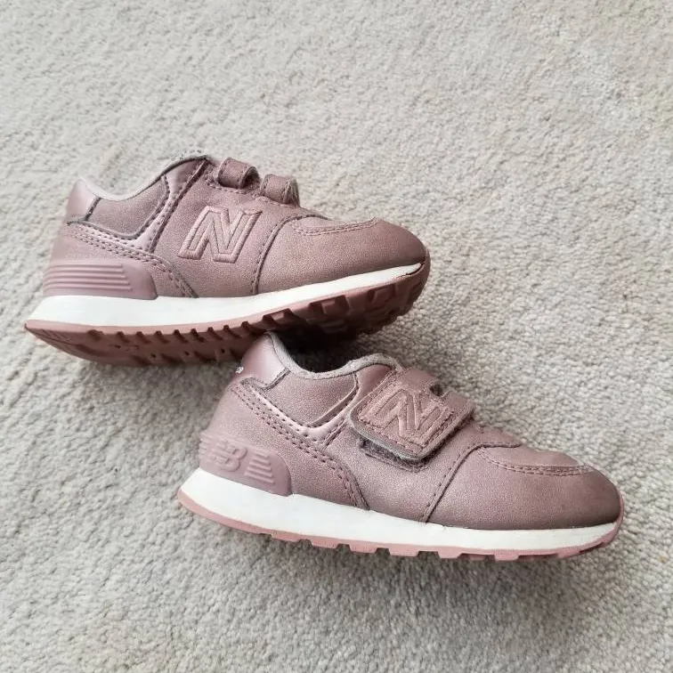 Toddler New Balance Runners Size 6 photo 3