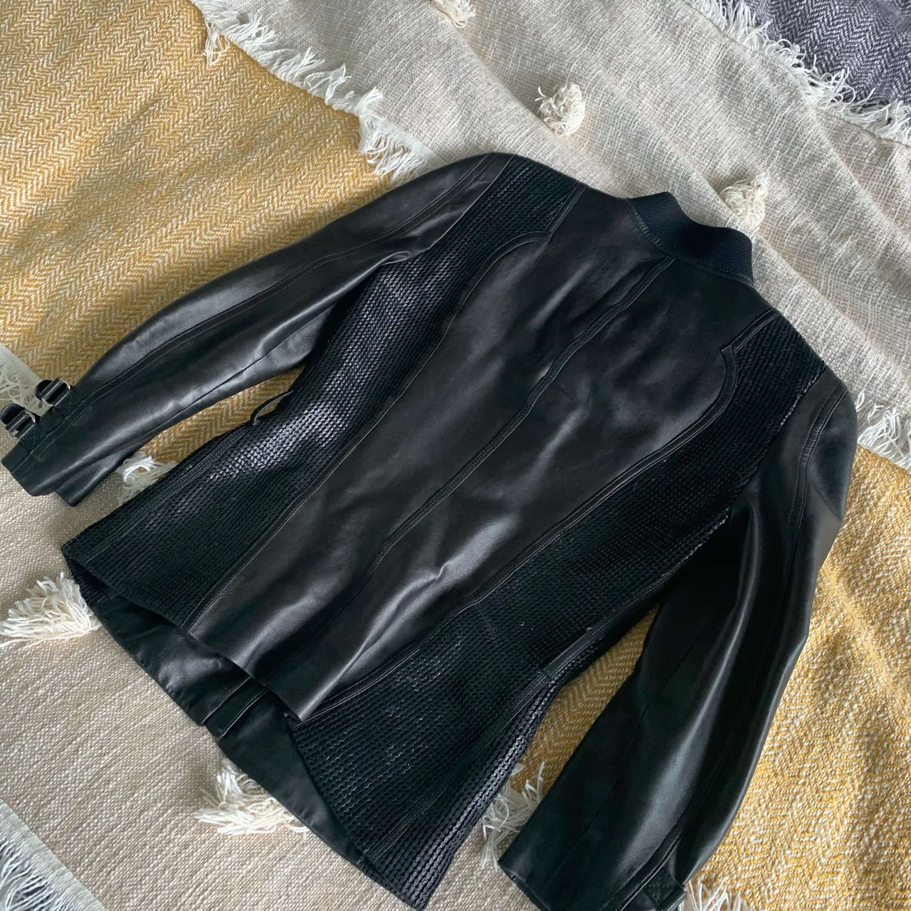 Authentic Gucci Leather Jacket photo 3