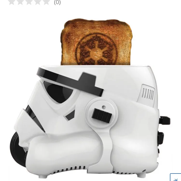 Used Stormtrooper Star Wars Toaster! photo 1