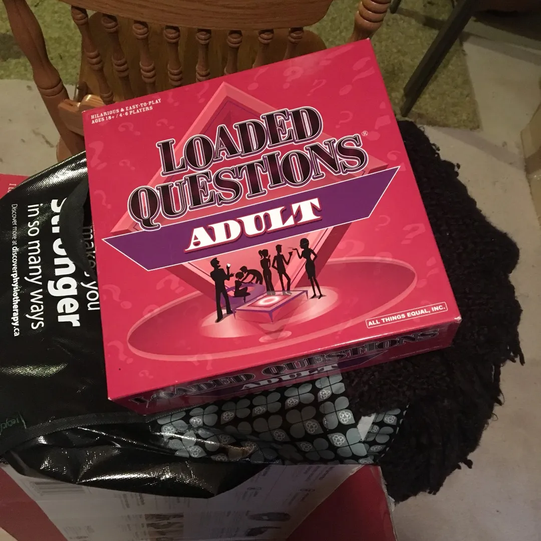 Loaded Questions: Adult Board game photo 1