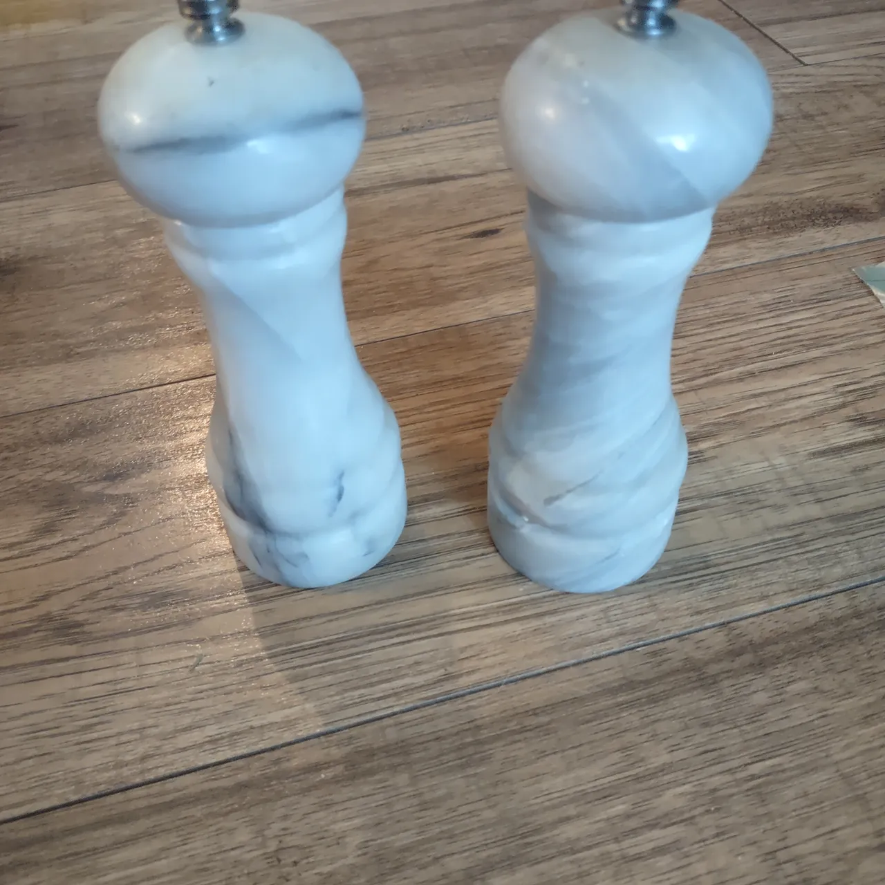 Marble Salt and Pepper Mills  photo 1