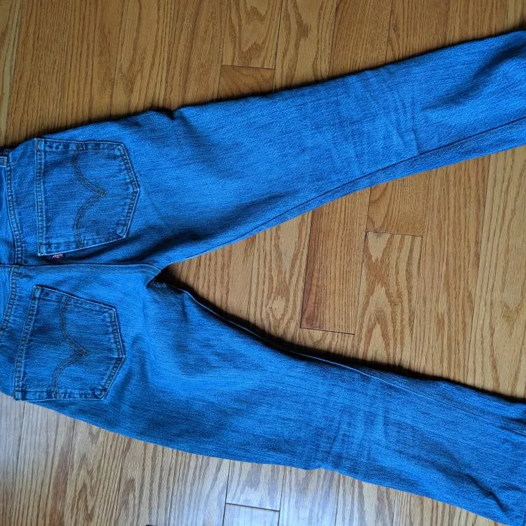 Re/Done Levi's Stovepipe High Rise Jeans photo 4