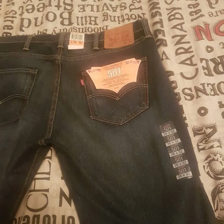 Brand New With Tags Attached Mens LEVIS Jeans photo 1