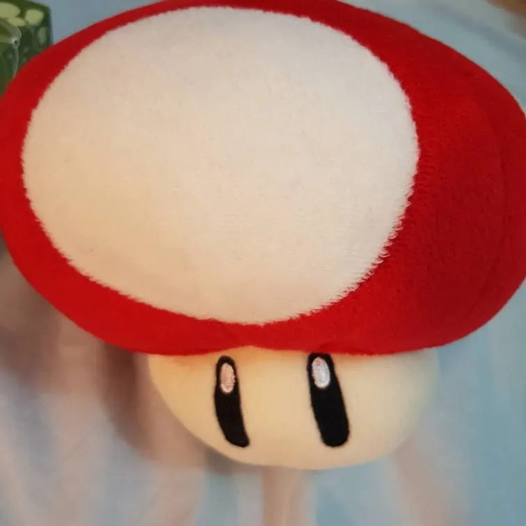 Mushroom fron Mario stuffed Animal photo 1