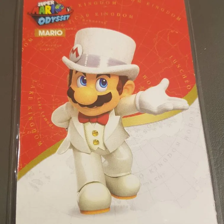 Super Mario Odyssey Amiibo Cards photo 4