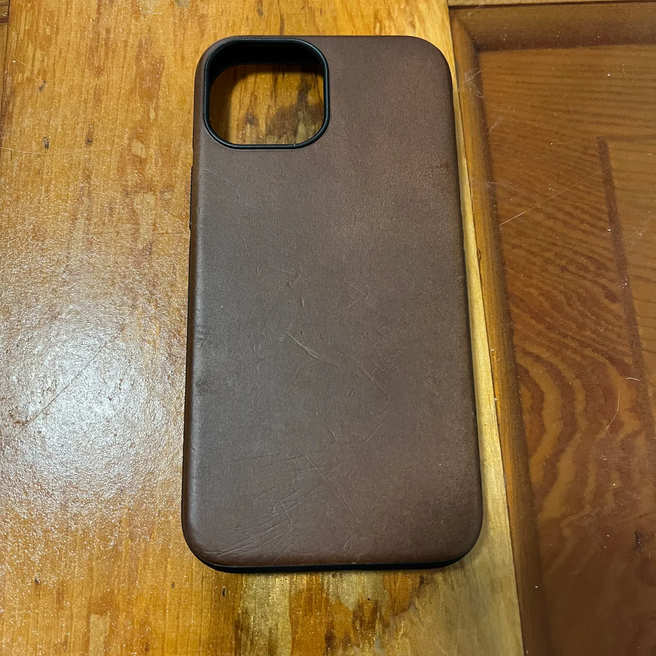 iPhone 13 / 12 mini Modern Leather Case, Nomad photo 6