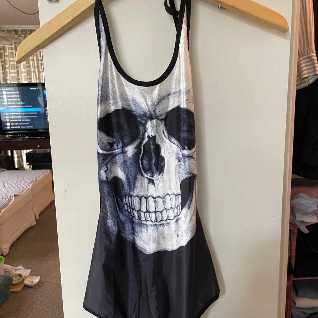Skull Bathing Suit XS-S Size photo 1