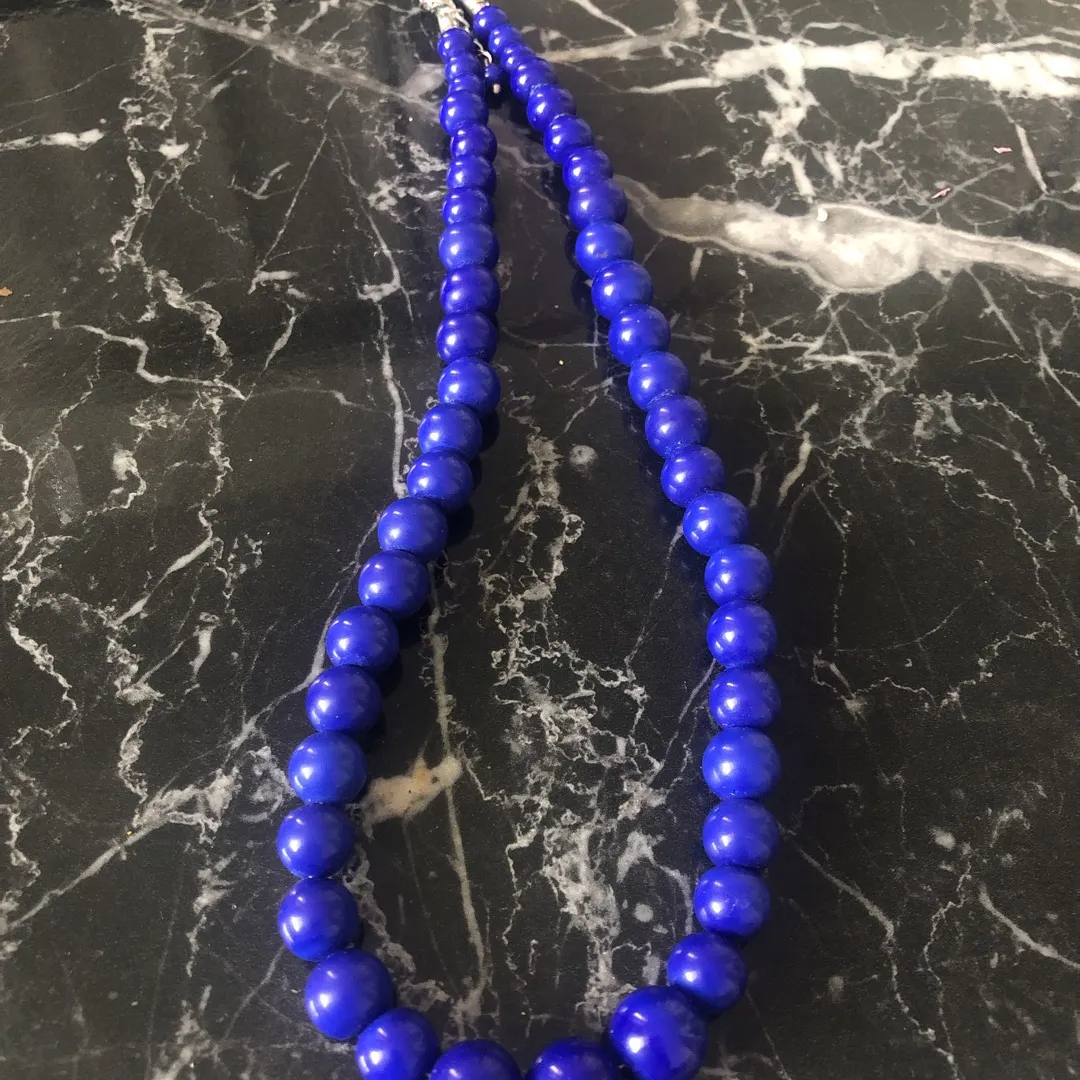 Cobalt Blue Necklace photo 1
