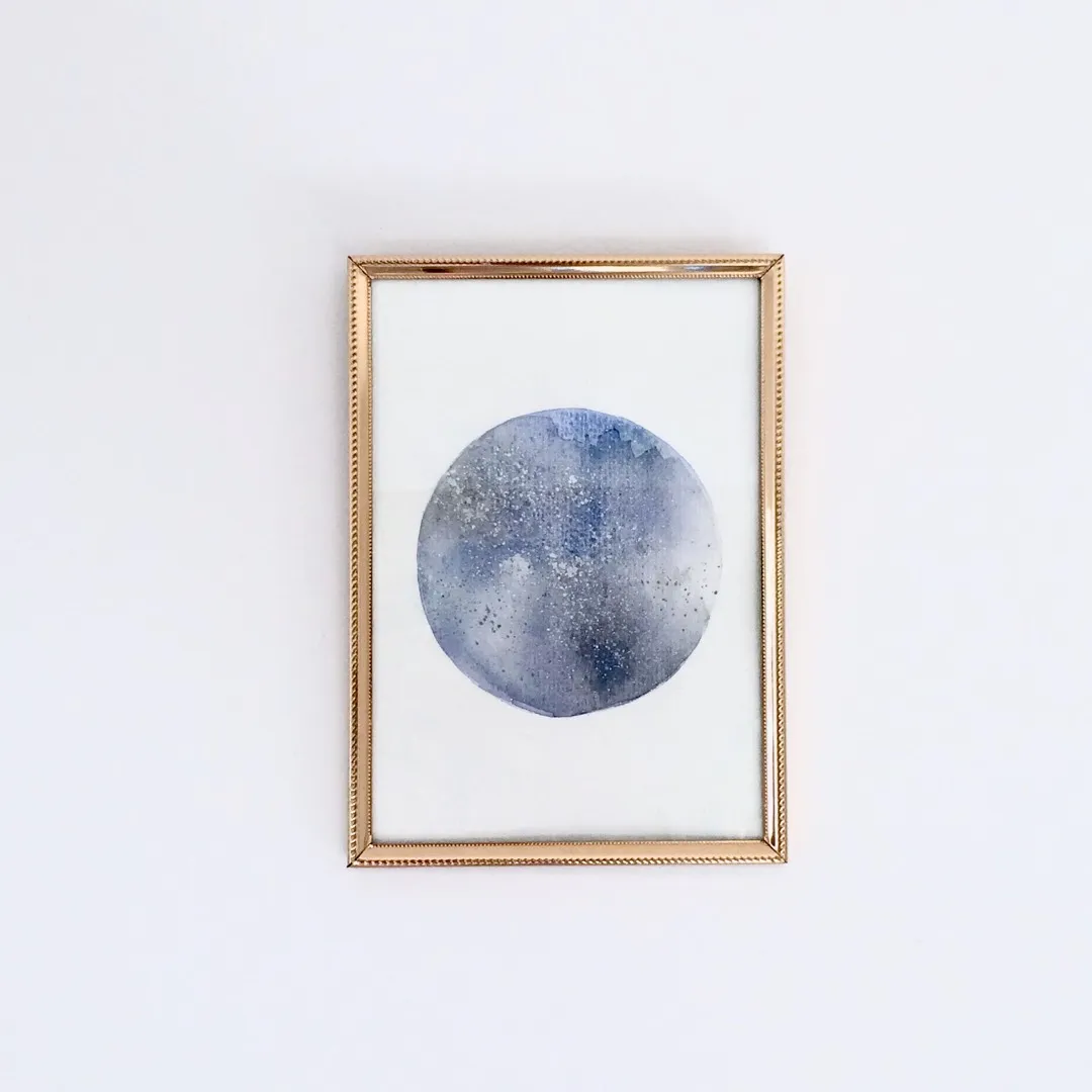 Moon Watercolour🌛 photo 3