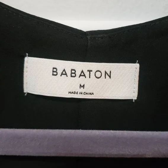 Babaton Wallace Dress - Black Size Large photo 4