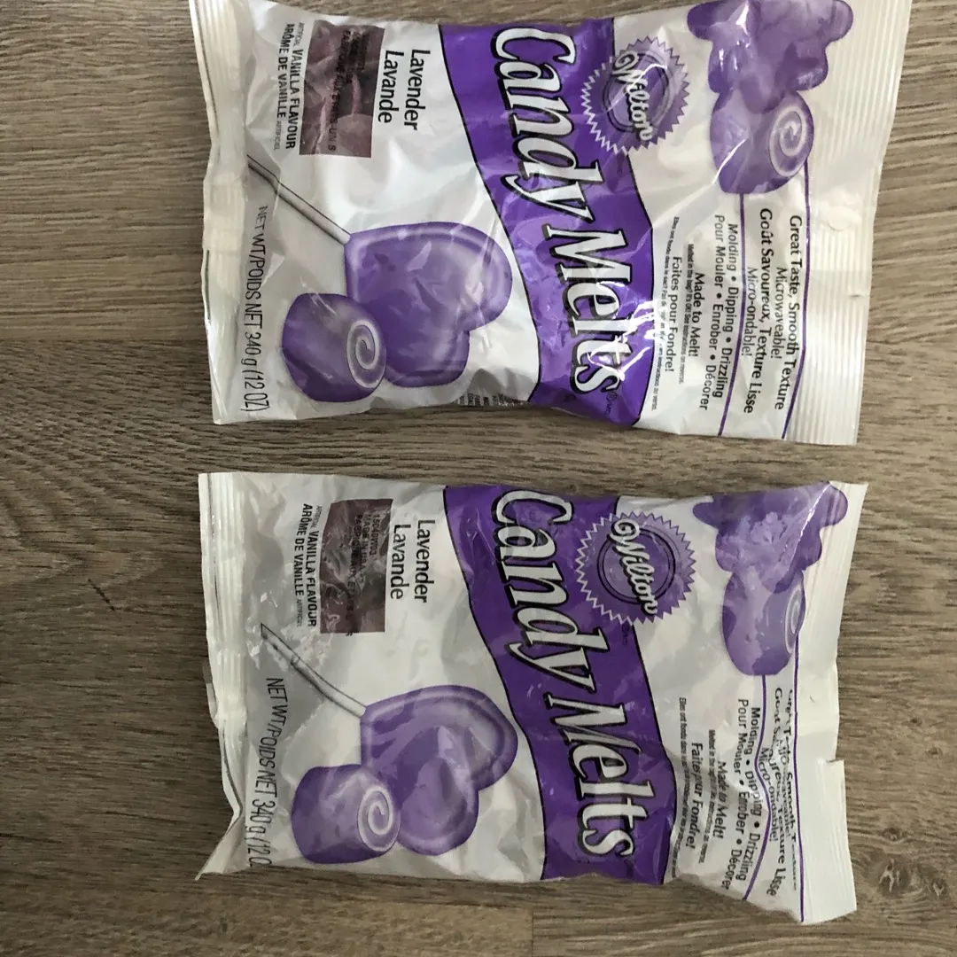 2 Package Of Lavender Candy Melts photo 1