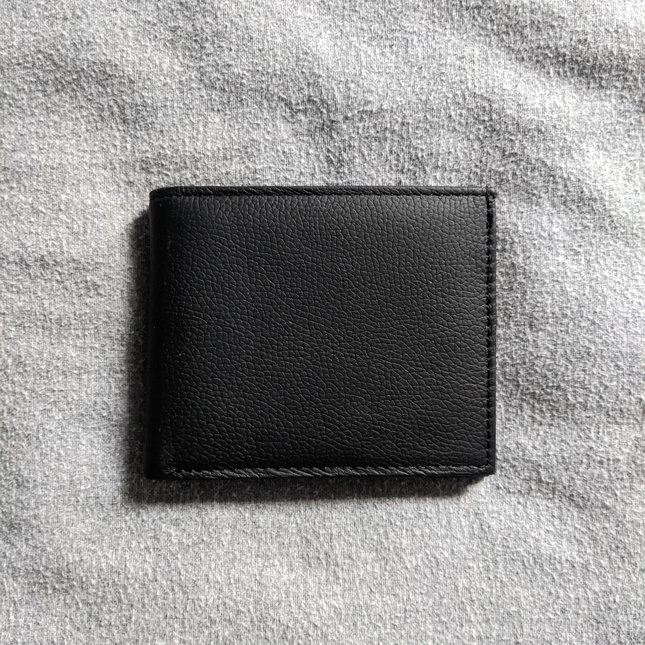 Black Faux Leather Wallet photo 1