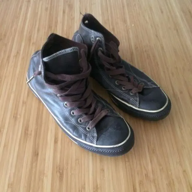 Converse All Stars (Brown leather) photo 3