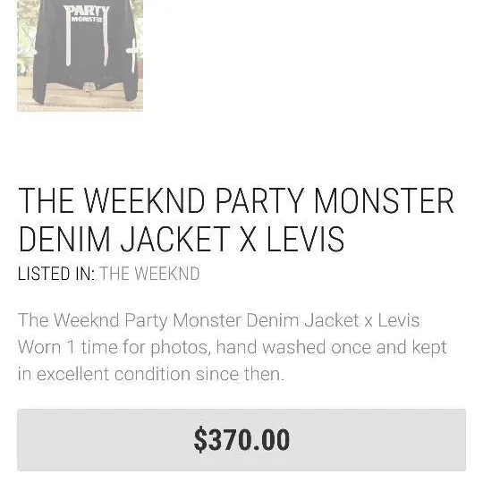 Levi x The Weeknd Jacket photo 8