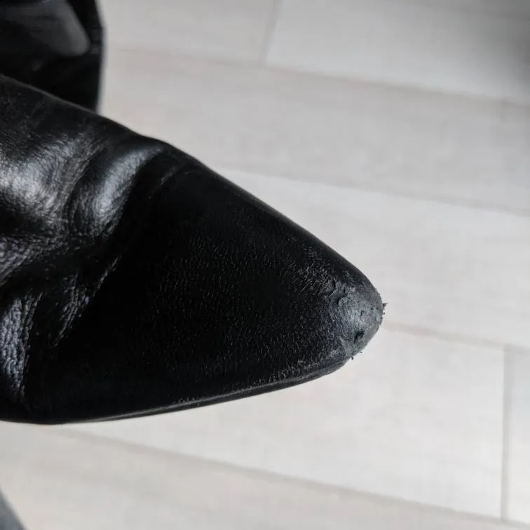 Ralph Lauren Knee High Leather Boots photo 4