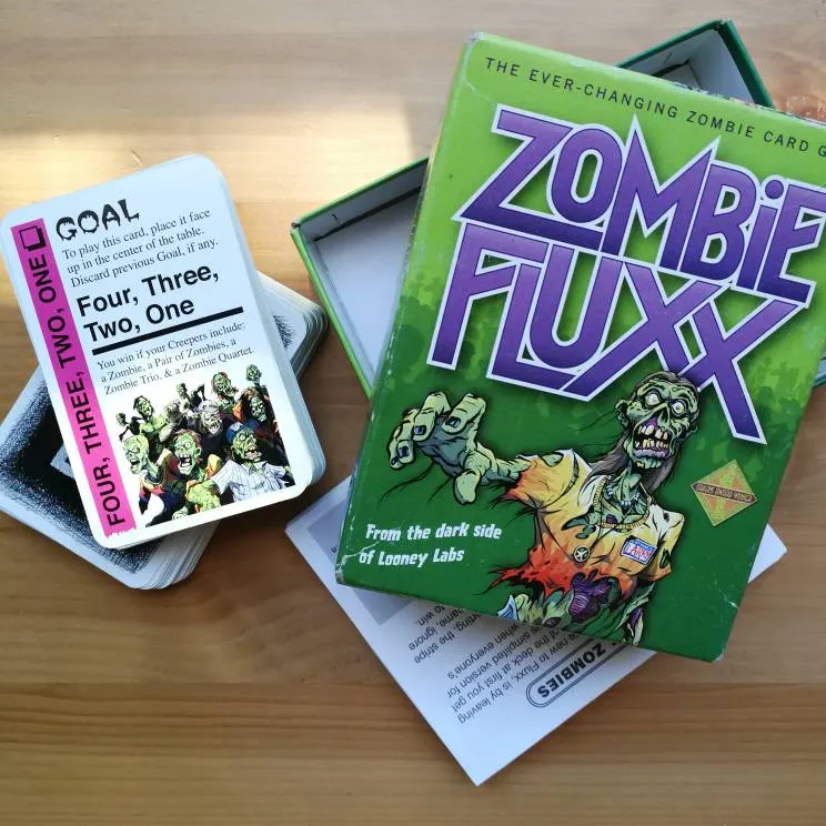Zombie Fluxx Card Game photo 1