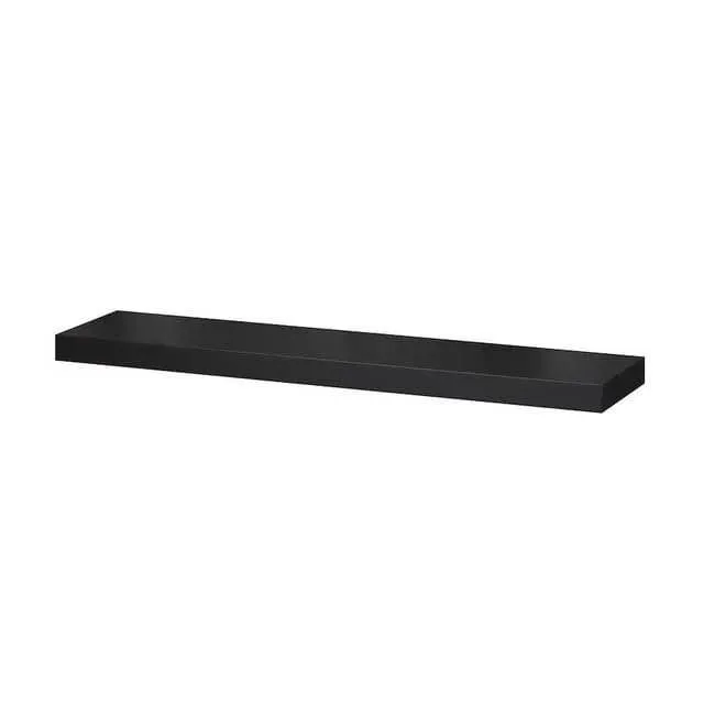 Lack Ikea Wall Shelf, Black-Brown (110x26 cm) photo 4
