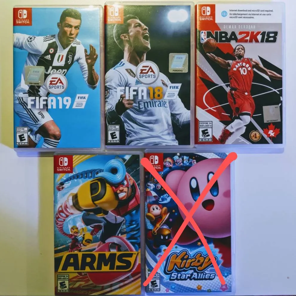 Nintendo Switch Games (Complete) photo 1