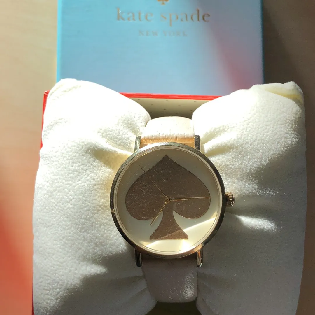 Kate Spade Light Tan Leather Watch photo 1