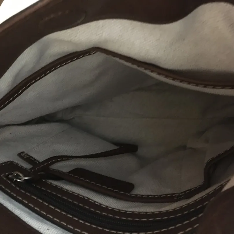 Brown Leather Michael Kors Medium Shoulder Bag photo 7