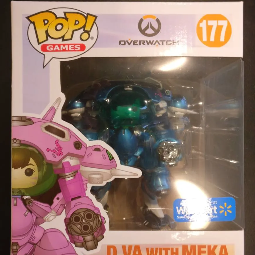 Funko POP! Games - Overwatch - D.VA With MEKA - Walmart Exclu... photo 1