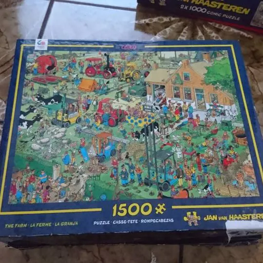 1500 piece puzzle photo 1