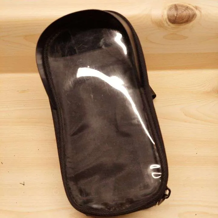 Waterproof Canvas Phone Bike Mount with Extra Storage photo 1